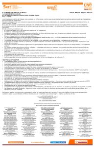 pronunciamiento 1 de mayo 25