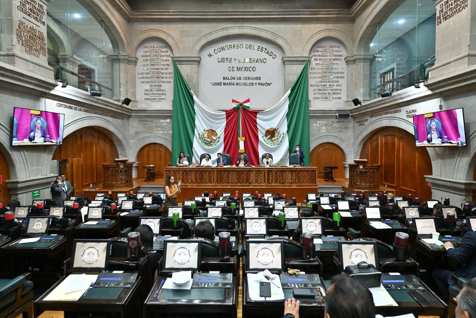Iniciará glosa del 2º Informe de Gobierno de Delfina Gómez - Línea por ...