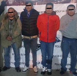 Cuatro detenidos por narcomenudeo y portación de arma de fuego en Jaltenco