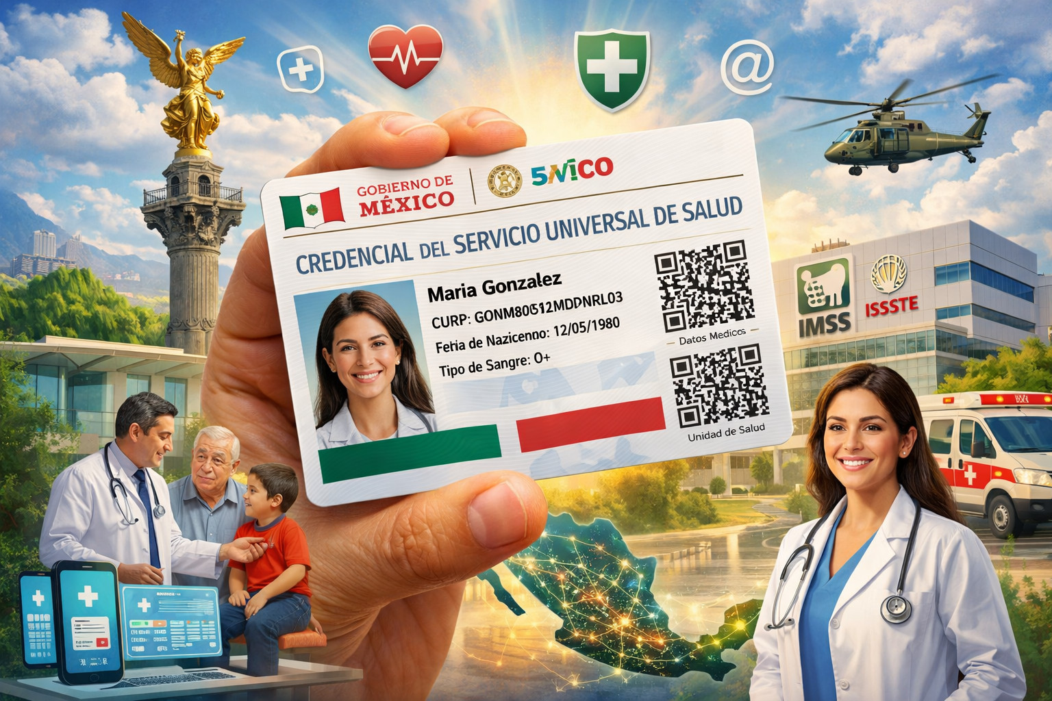 Así funcionará la nueva Credencial del Servicio Universal de Salud ...