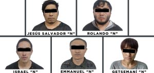 Cinco individuos fueron a proceso por el secuestro de varias personas en Amanalco de Becerra