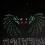 Así fue el impresionante show de drones sobre el Estadio Azteca previo al Mundial 2026. VIDEO