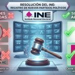 Por alerta de la UIF, INE rechaza a dos partidos; autoriza el registro de otros dos rumbo a 2027