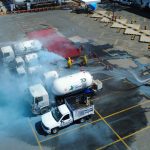Realizan en Toluca simulacros de emergencia química en Gas Imperial y Nestle