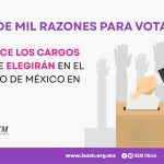 Conoce los cargos que se elegirán en el Estado de México en 2027