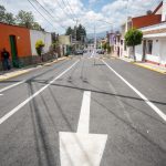 Ricardo Moreno entrega vialidades en la delegación San Mateo Oxtotitlán