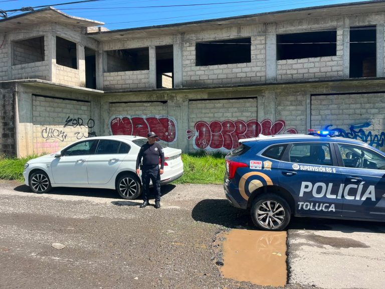 Policía de Toluca se pone las pilas y recupera vehículos robados