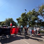 Ni con acuerdo salarial del 8% terminan las protestas del IMSS; anuncian nuevos bloqueos