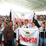 Más de 10 mil maestros del SMSEM participaron en gira regional del Tercer Informe de Delfina Gómez