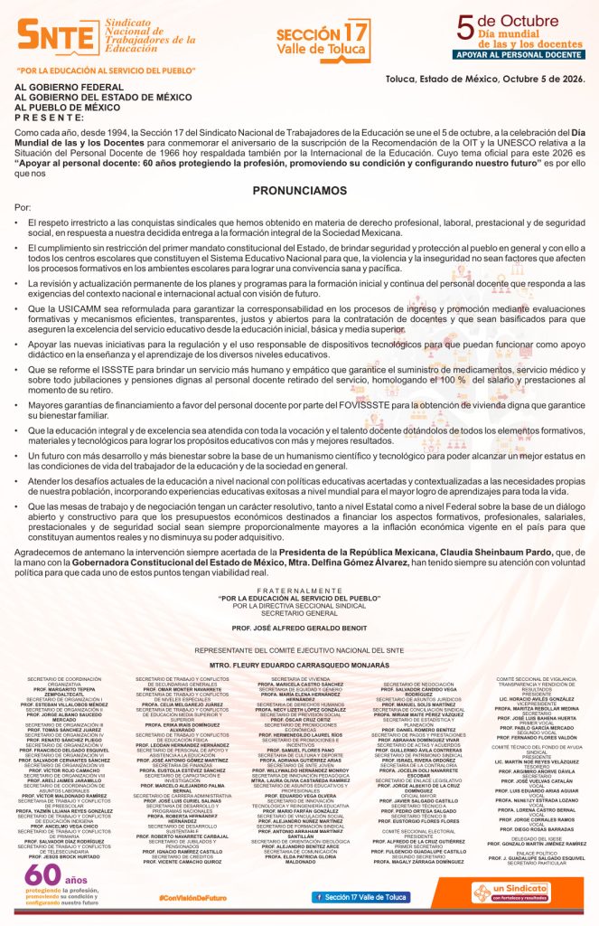 pronunciamiento DMD 26